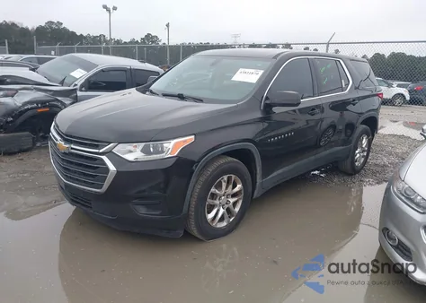 2018 Chevrolet Traverse Ls из США, поврежденный, VIN 1GNERFKW3JJ206500